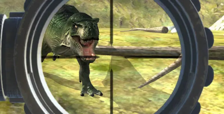 Sniper Dino Shooter Dinosaurs android App screenshot 1