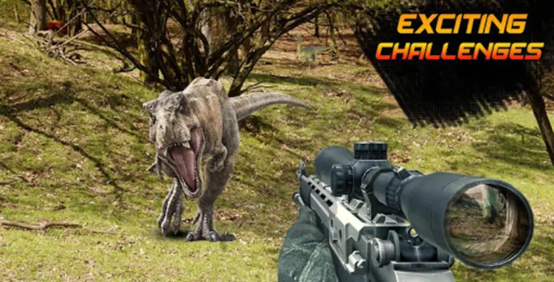 Sniper Dino Shooter Dinosaurs android App screenshot 4